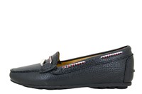 Driver Shoes women - zwart leer in grote maten