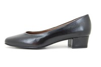 Zwarte Pumps met Lage Hak in grote sizes