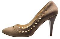 Taupe pumps in kleine maten