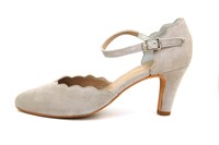 Pumps met Bandje Beige in grote maten