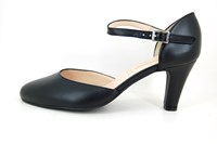 Pumps met Bandje - zwart in kleine sizes