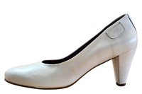 Witte Pumps - trouwschoenen in grote sizes