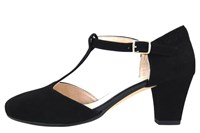 Pumps met T-Bandje Salsa - zwart in kleine sizes