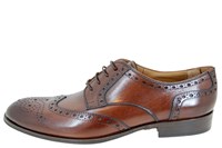 Derby Brogues voor Heren - bruin in kleine sizes