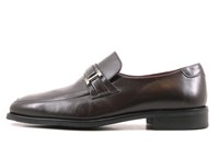 Heren Loafers met Rubberzool - bruin leer in grote maten