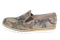 Camouflage heren instappers in grote sizes