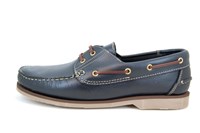 Stravers Bootschoenen - blauw in kleine sizes