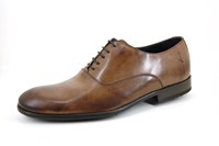 Taupe herenschoenen rubberzool in kleine maten