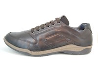 Comfortabele Sneakers Heren - bruin in grote sizes