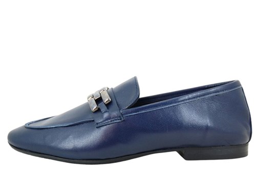 Geestelijk Aannames, aannames. Raad eens plein Loafers Zachte Leren Instappers - blauw | Grote Maten | Instappers |  Stravers Luxe Schoenen