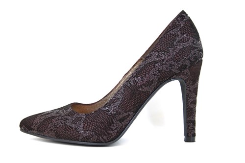 Exclusieve pumps stijlvolle - bordeaux | Kleine Maten | Pumps | Stravers