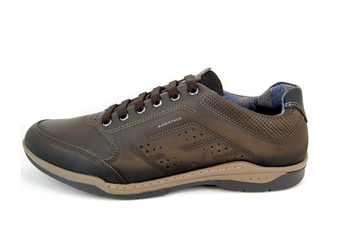 Comfortabele Sneakers Heren - zwart bruin