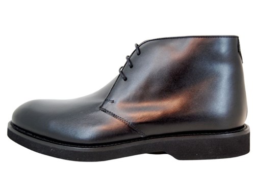 inflatie kraam adelaar Nette veterboots met rubberen zool - zwart | Grote Maten | Casual schoenen  | Stravers Luxe Schoenen