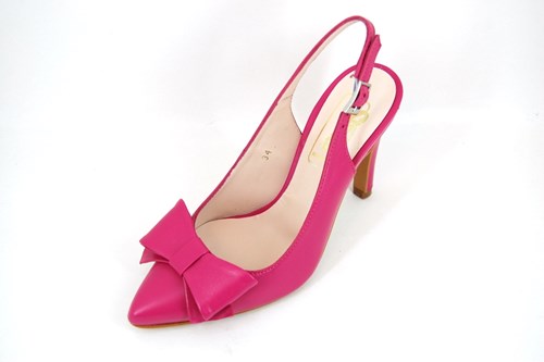 fuchsia pump heels